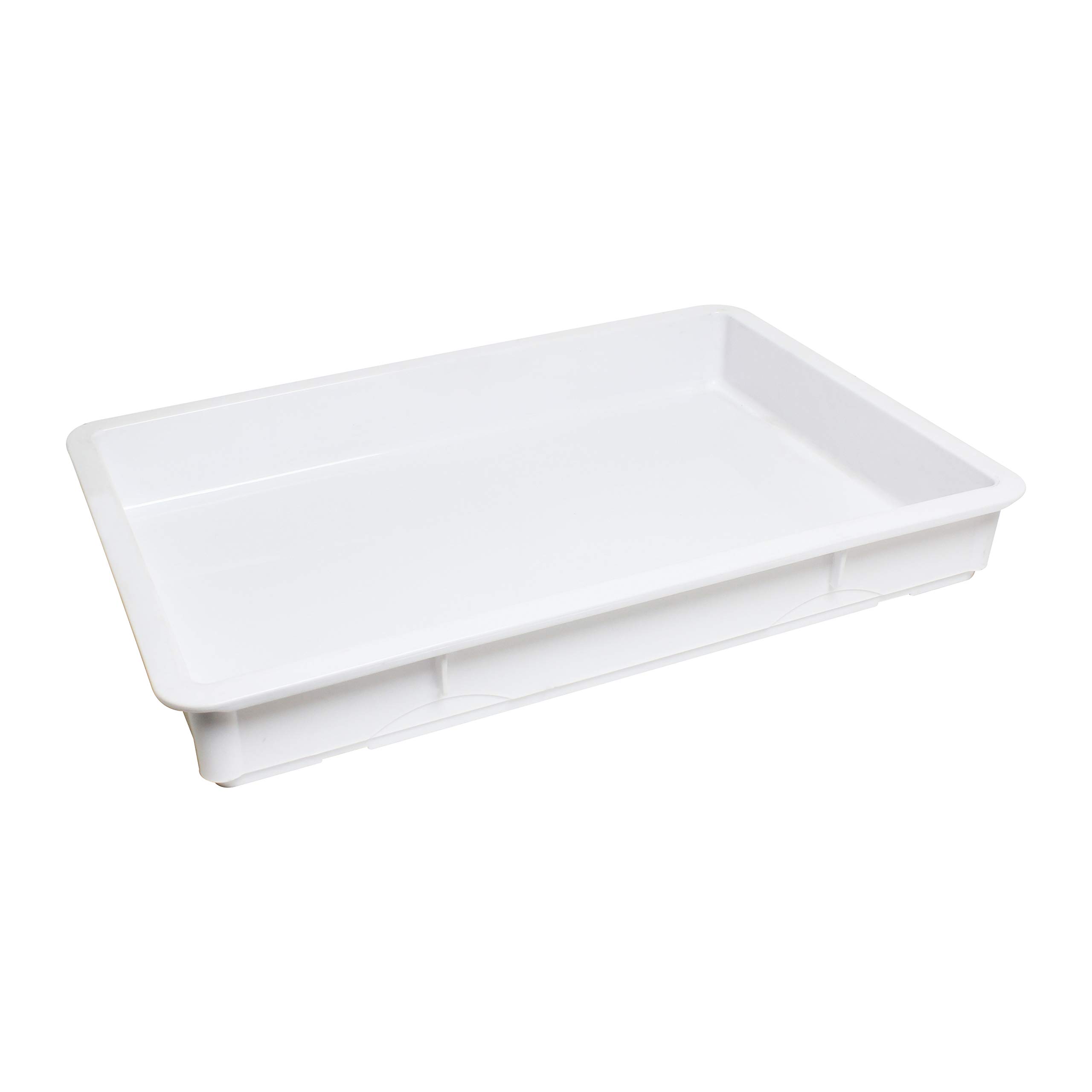 Pizza Dough Box by Thunder Group – Polypropylene, White, Pack of 6, Model PLDB182603PP