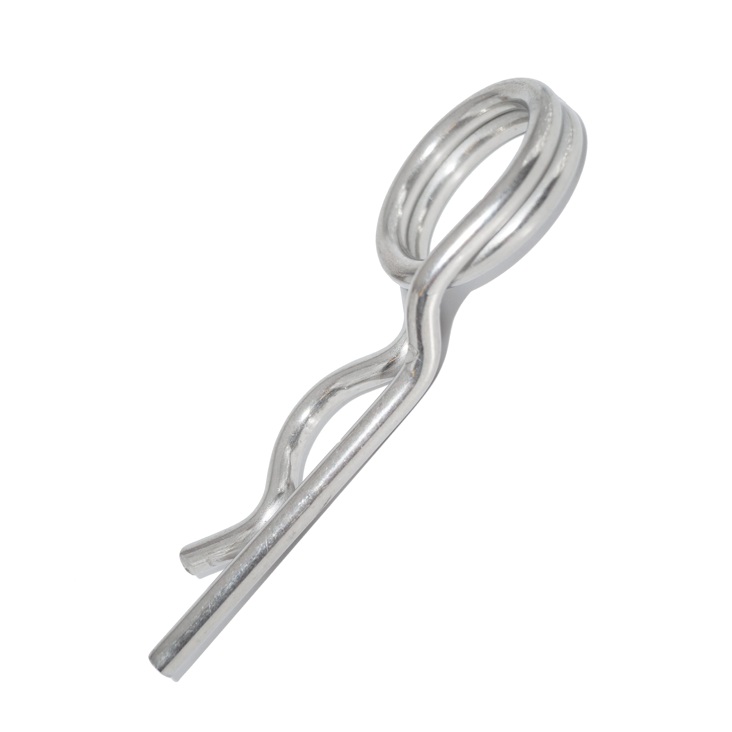Spring Pin 7.0 mm x 150 mm Double Design Stainless Steel in Accordance with DIN 11024 A2 Nirosta for a Hole Diameter 8.0 mm