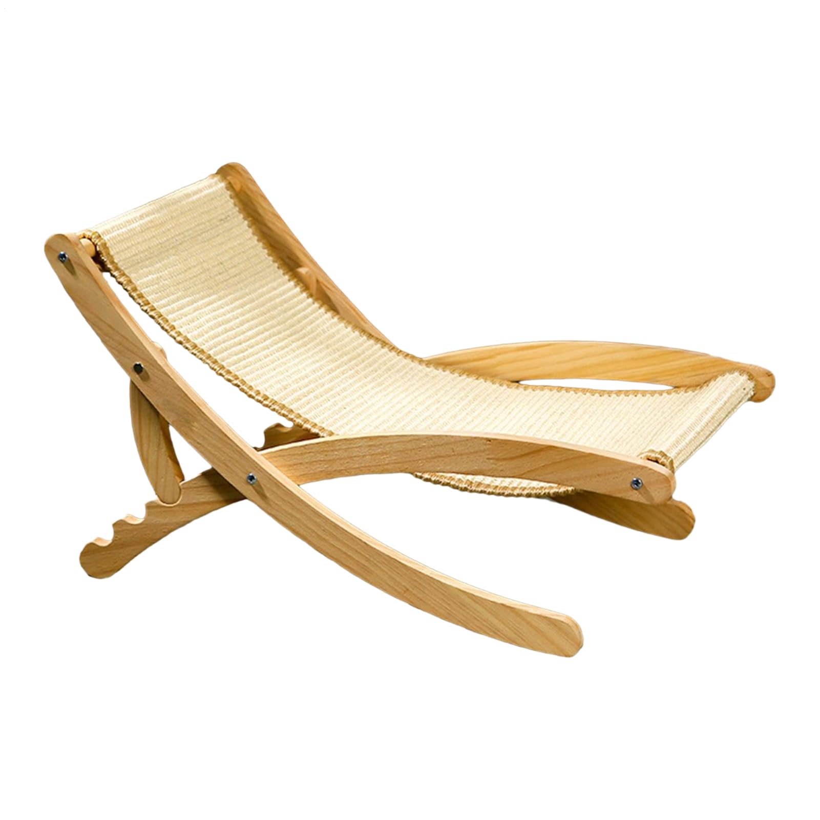 Fauteuil pour chat en sisal pliable et confortable pour réduire l'anxiété