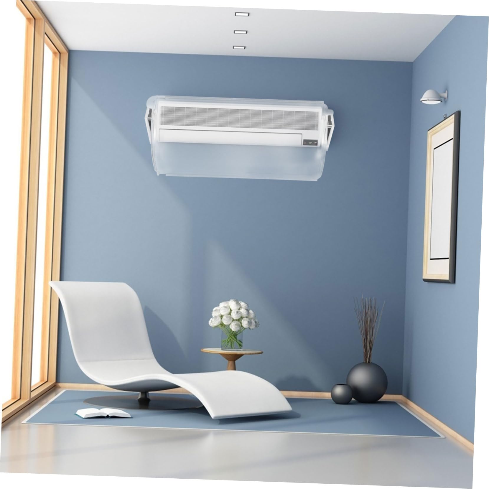 DOITOOL 2piezas Deflector De Aire Ajustable De Ventilación para Piso Deflector De Ventilación para Aire Acondicionado para Dormitorio