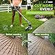 Asotagi Stahldraht Freischneider Trimmer Kopf Gras Freischneider String Trimmer Ersatz Garten Ziegel Straße Gehweg Fugen Moos Rost Entfernen