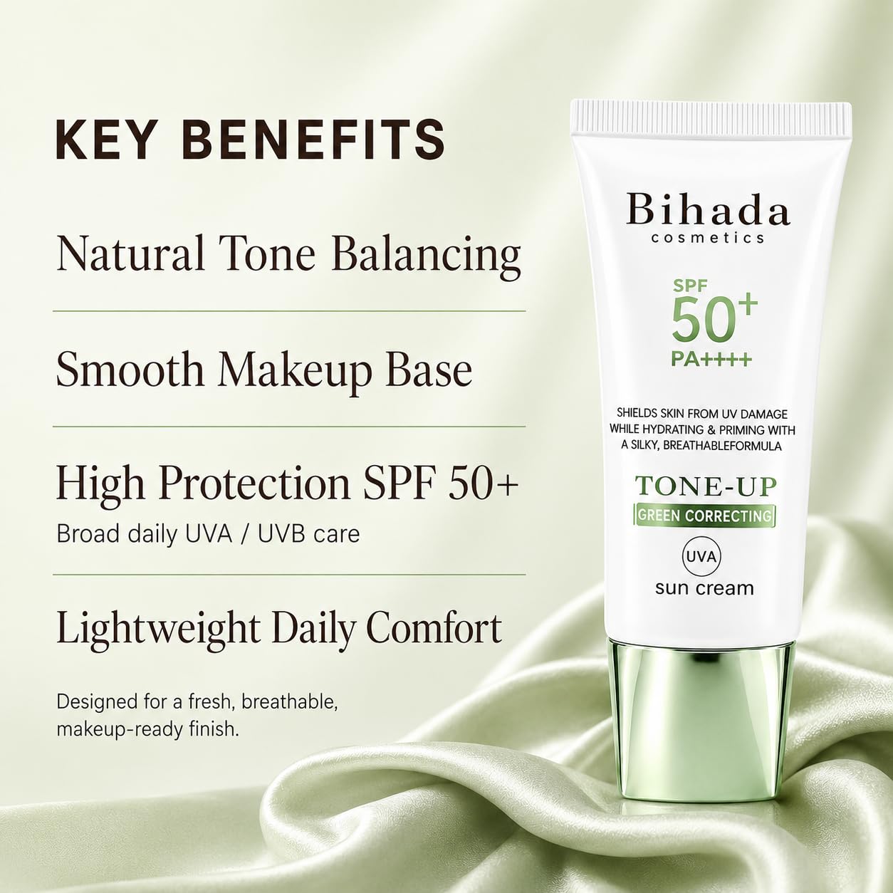 Green Tone-Up Color Correcting Primer SPF 50+ PA++++