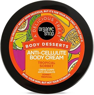 كريم الجسم تروبيكال سوربيت لمكافحة السيلوليت من مجموعة بودي ديزيرتس اورجانيك شوب 450 مل