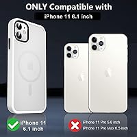 Vista 605 de MOCCA - Funda magnética resistente para iPhone XR de 6.1 pulgadas, compatible con MagSafe, funda con protección contra caídas de grado militar