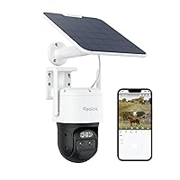 Reolink 4K Telecamera da Esterno con SIM 4G LTE, Batteria e Pannello Solare