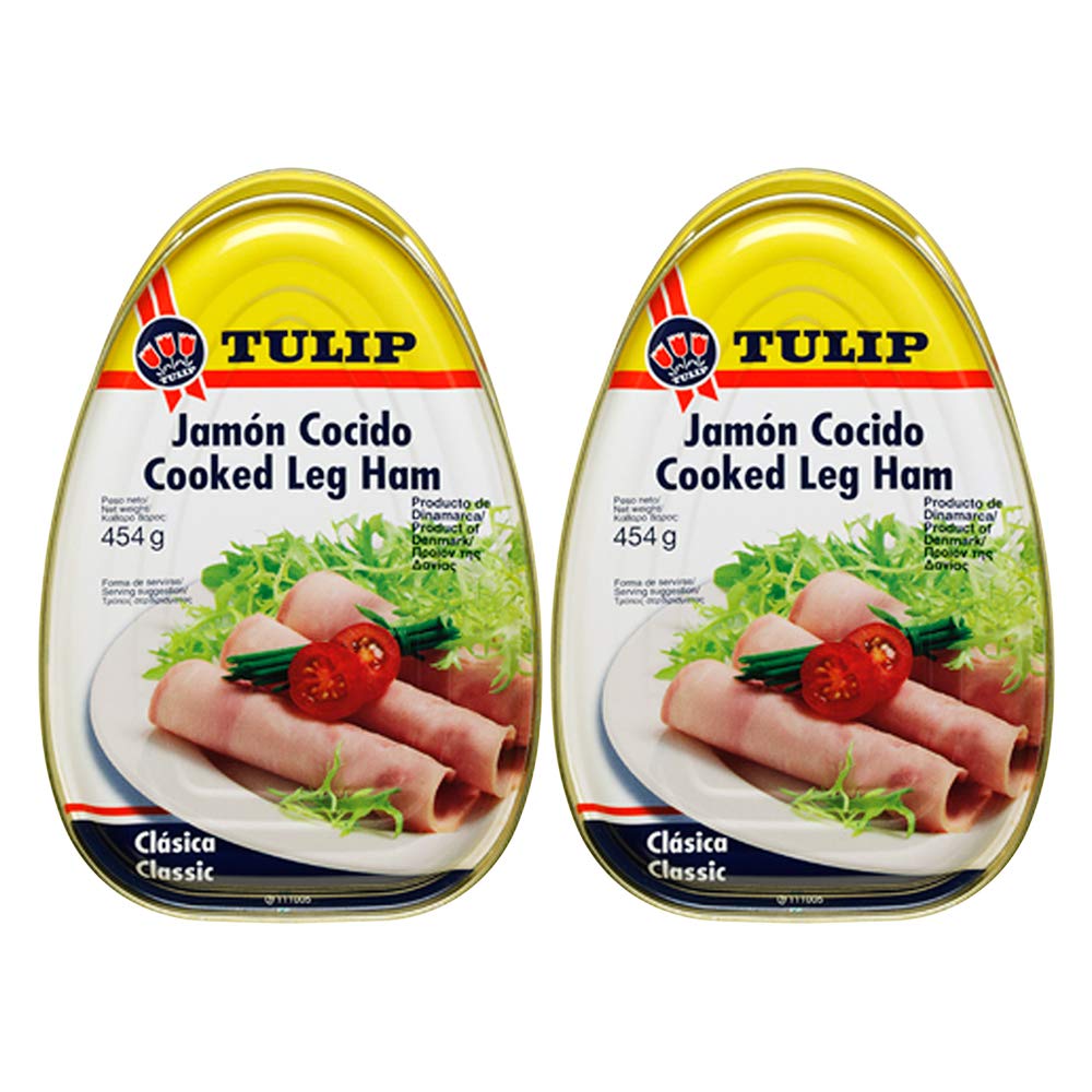 Tulip Cooked Leg Ham, 454g, Pack of 2, Product of Denmark Amazon.in