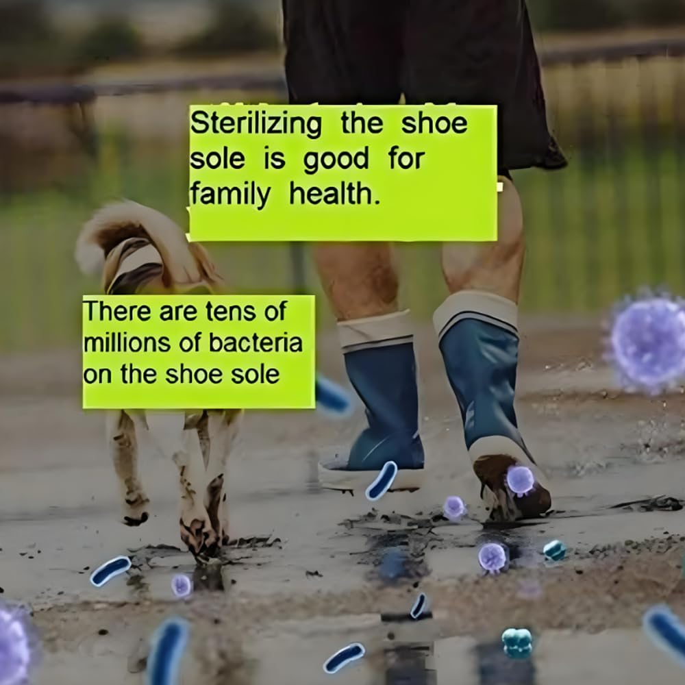 Mata do dezynfekcji podeszwy, mata dezynfekująca stopy, wysoce chłonna gąbka wejściowa, antypoślizgowa wycieraczka, do hodowli, szpitala, laboratorium, wewnątrz/na zewnątrz