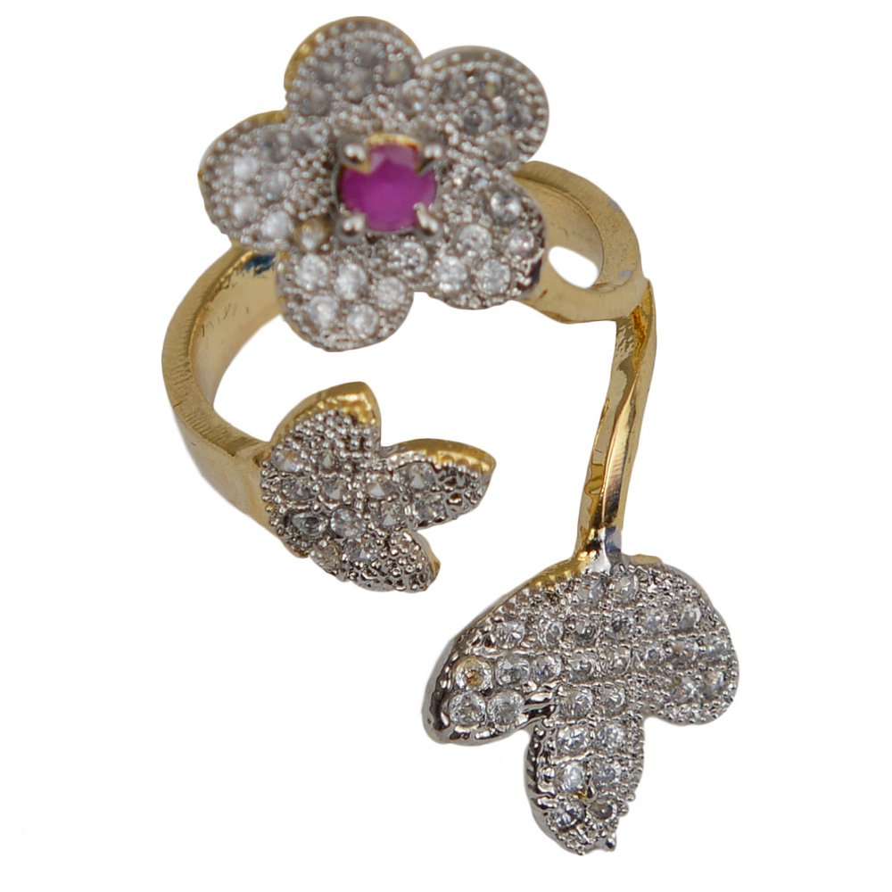 Adjustable American Diamond Rings