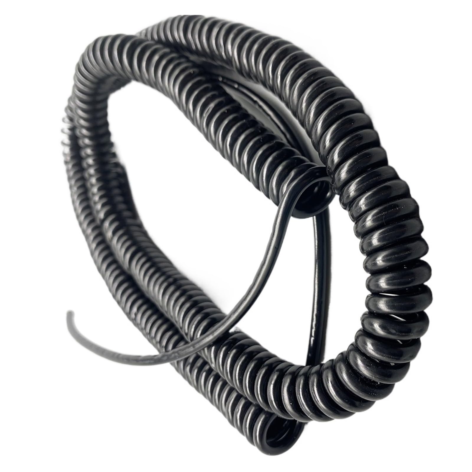 kabel spiralny, 5-żyłowy przedłużacz z drutem sprężynowym(Stretch 1.25 Meters)