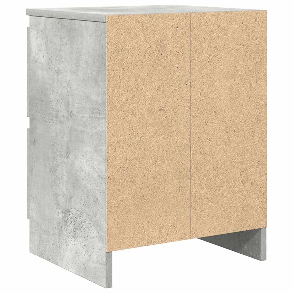 Mobile TV grigio cemento – Mobile moderno HiFi – Sto Unit – 40 x 35 x 54 cm – Legno Cosite Fur
