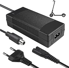 Charger for Xiaomi M365/Pro/Mi 3/1s, Chargers for Scooter, Universal E Scooter Charger with LED Charging Indicator, 42V 2A AC E Scooter Charging Cable for Xiaomi Electric Bicycles Electric