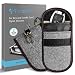 Upgraded Faraday Bag for Key Fob (2 Pack), TICONN Premium Faraday Cage Protector - Car RFID Signal Blocking, Anti-Theft Pouch, Anti-Hacking Case Blocker (Harris Tweed)