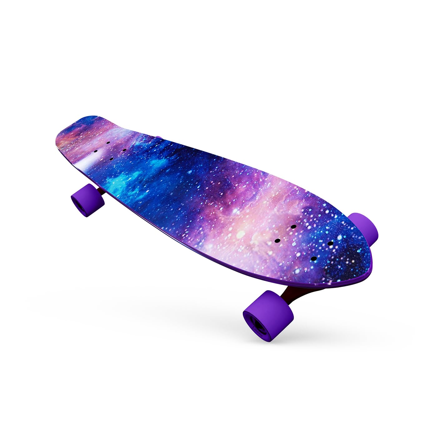 PVC Skateboard | Penny Skateboard| Casterboard| Anti-Skid Board with 608Z Bearings | (22 x 6 Inch)