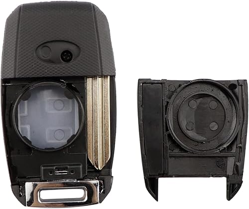 Miniatura 2 de LadyCent 1 funda plegable para llave inteligente Kia K2 K3 K5 Carens Cerato Forte Sorento, para Hyundai Avante Santafe, 4 botones TOY40