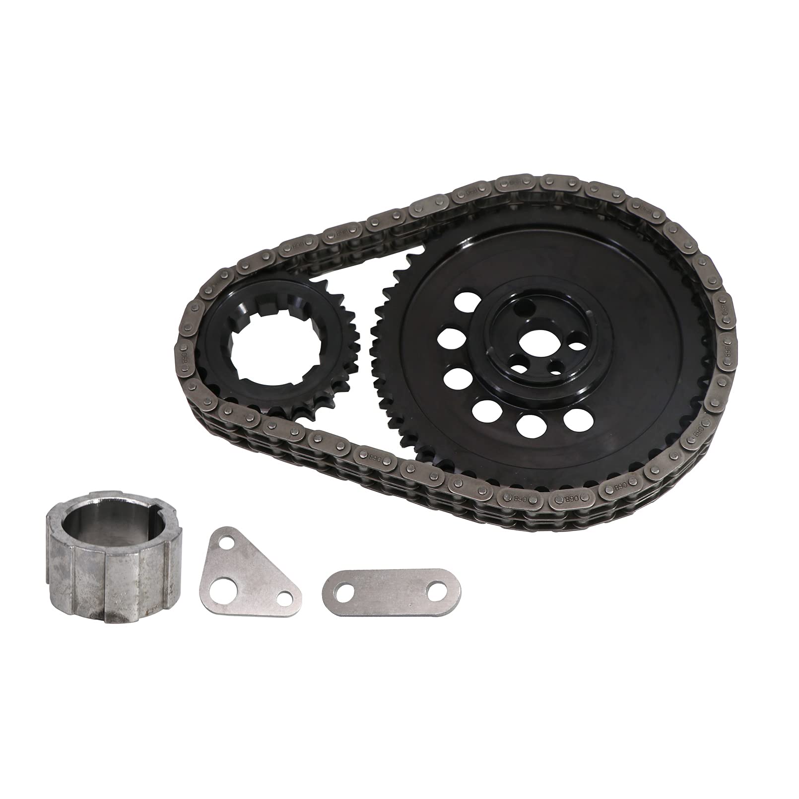7106 Billet - Catena di distribuzione in acciaio, regolabile, per Chevrolet Gen IV LS w/58X Reluctor