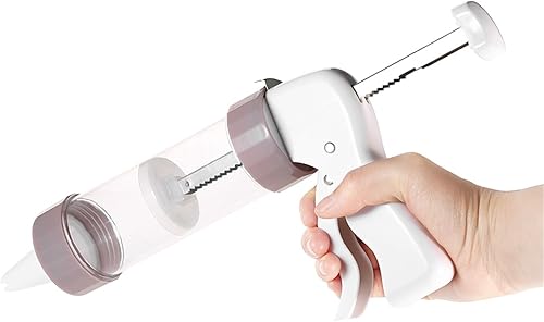 Miniatura 3 de Juego de glaseado y fabricación de galletas, prensa de galletas y glaseado de tartas, juego de decoración con pistola de glaseado, kit de cortador