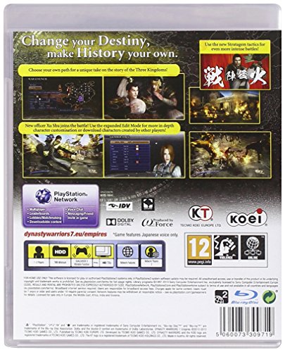 Dynasty Warriors 7: Empires (Ps3) (Uk Import) image 4