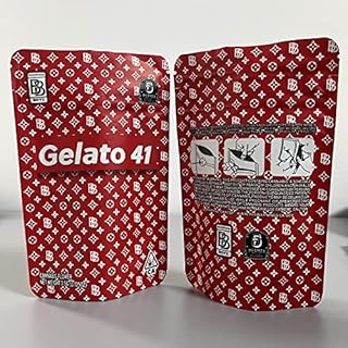 FC1 G41 Cali Bags 3.5g, Cali Packs, Smell Proof, 50 Pack, Sealable Bags