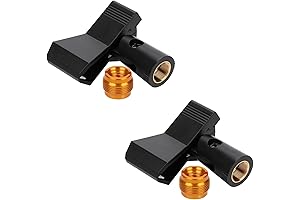 2Pcs Mic Clips for Stands - The Perfect Fit for Your Microphone Needs