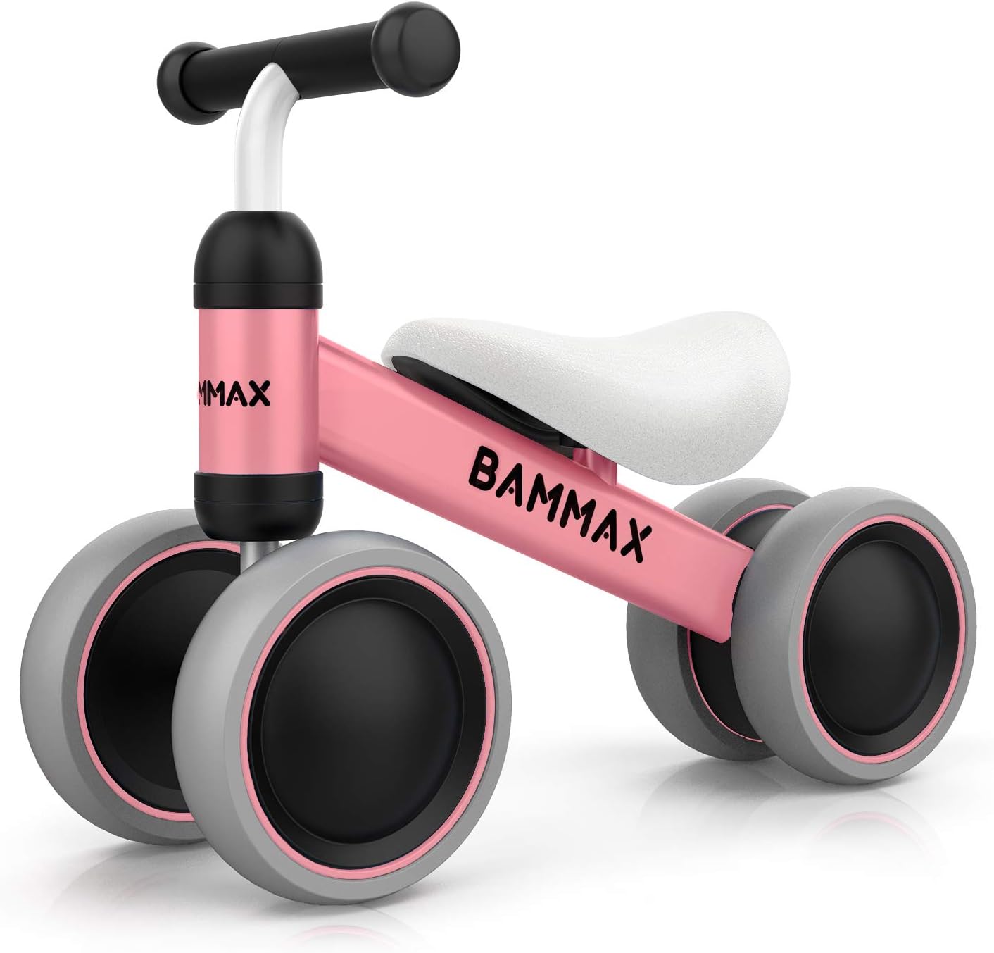 BAMMAX Official TykeBike® Toddler Ride On Toy | Baby & Toddler Balance Bike | Easy Glide Wheels & Safer Toddler Bicycle Steering | Indoor/Outdoor Alternative to Baby Walkers for Boys & Girls