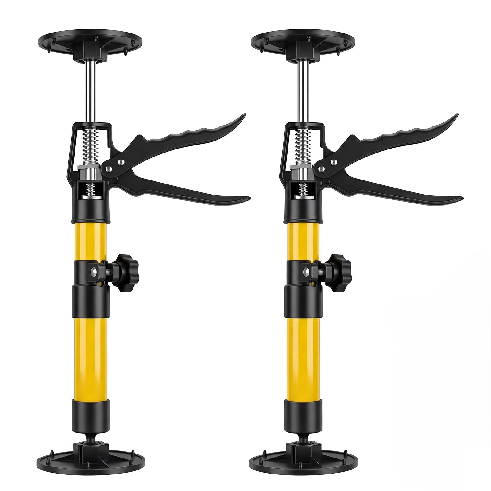 2 Pièces Etai Telescopique 30-59 cm, Support de Montage Polyvalent, Charge 30 kg pour Cadres de Porte et Meubles