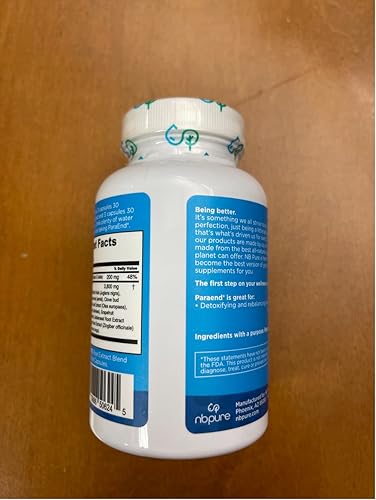 Miniatura 7 de nbpure ParaEnd - Limpieza de 15 días, vegano, 90 cápsulas