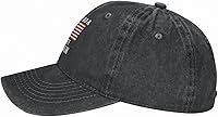 Vista 3 de I Identifys As A Pissed Off American Hat for Men Baseball Hats Graphic Hats, negro 7