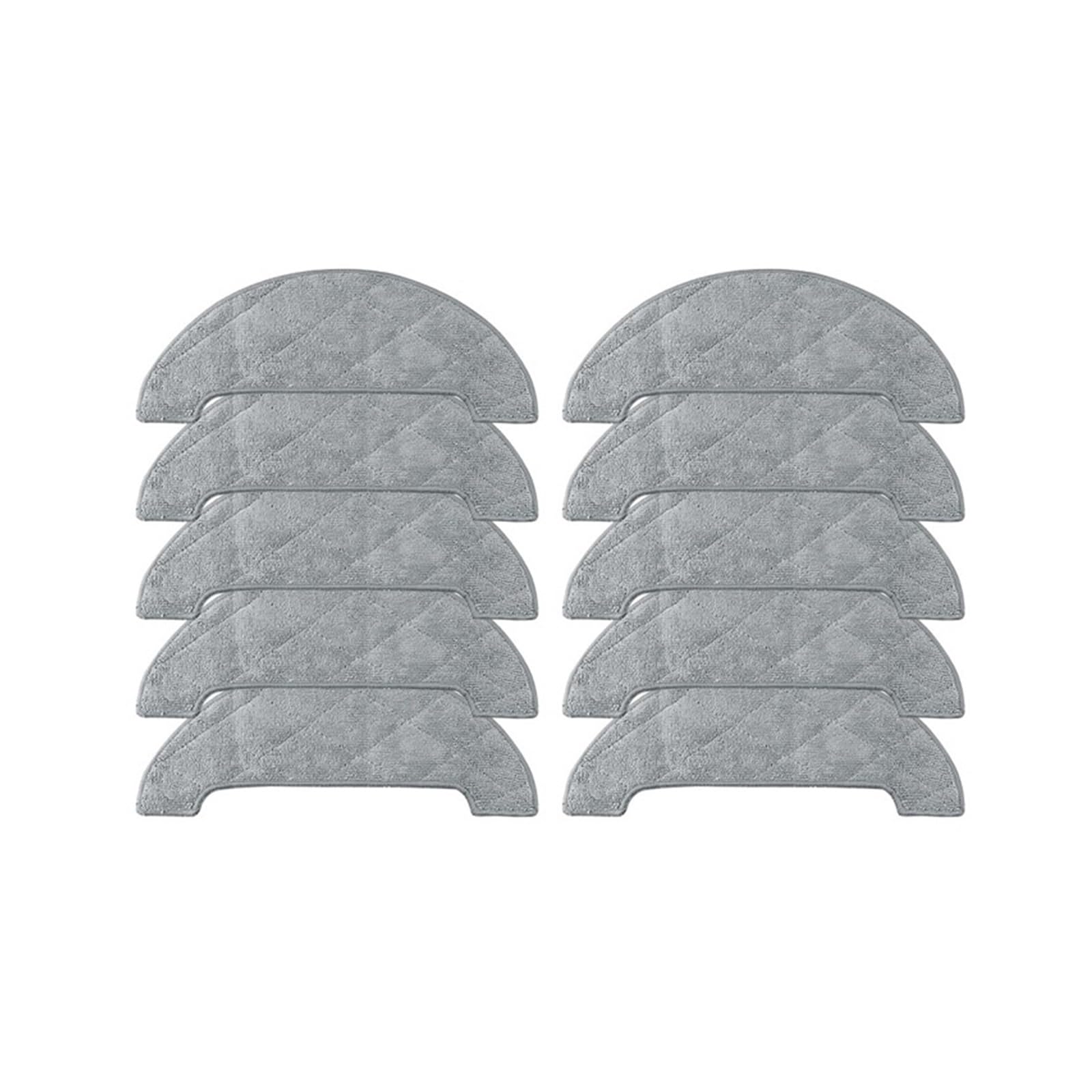 Compatible for Proscenic 850T Robotic Vacuum Cleaner Replacement Kit Mop Pad Replacement Parts Main Side Brush Hepa Filter Accessories(Set 10)