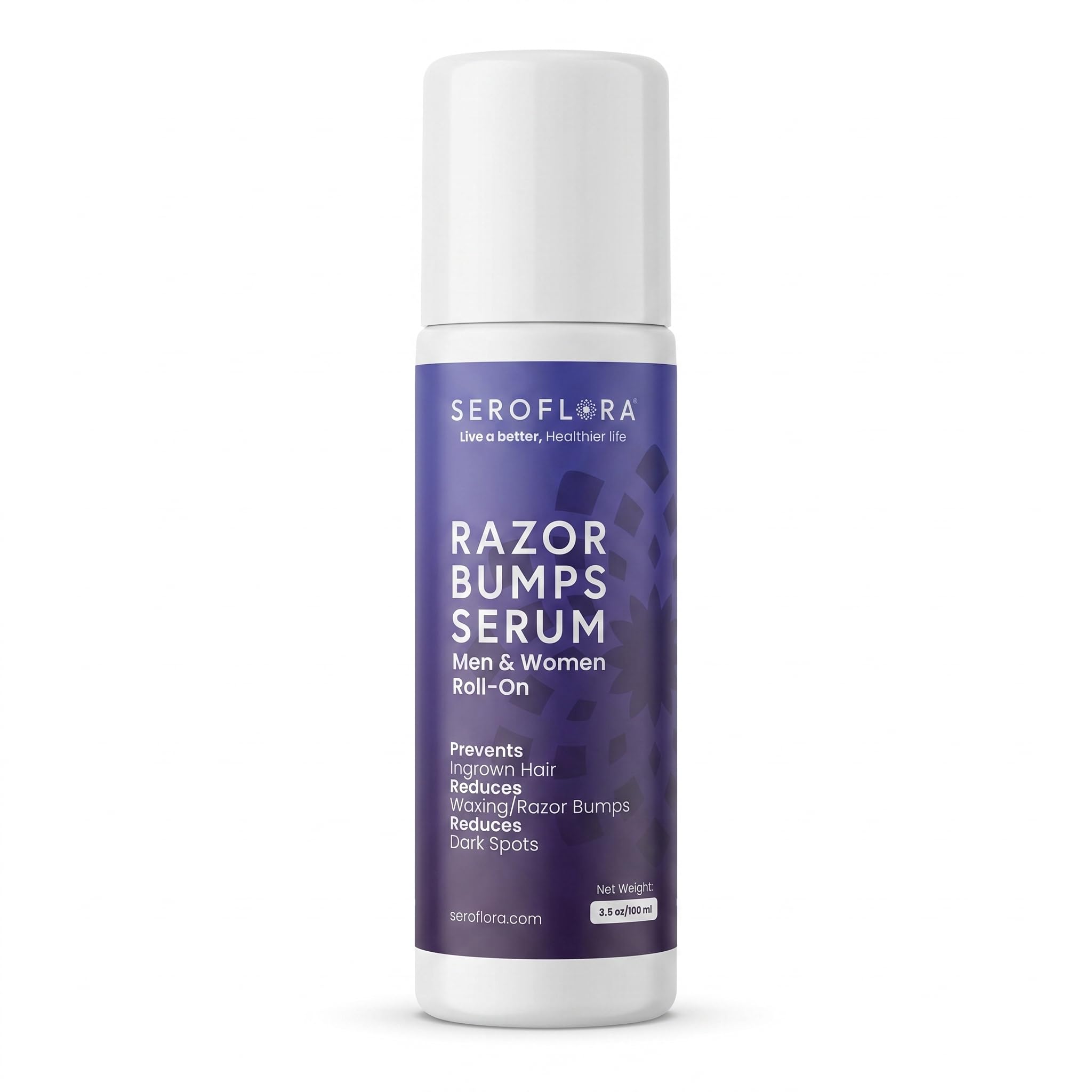 Seroflora Razor Bumps Tratamiento para mujeres – Tratamiento de cabello encarnado – Bump de afeitar para zona del bikini – Después del afeitado y la depilación con cera – Roll-On, cara, piernas