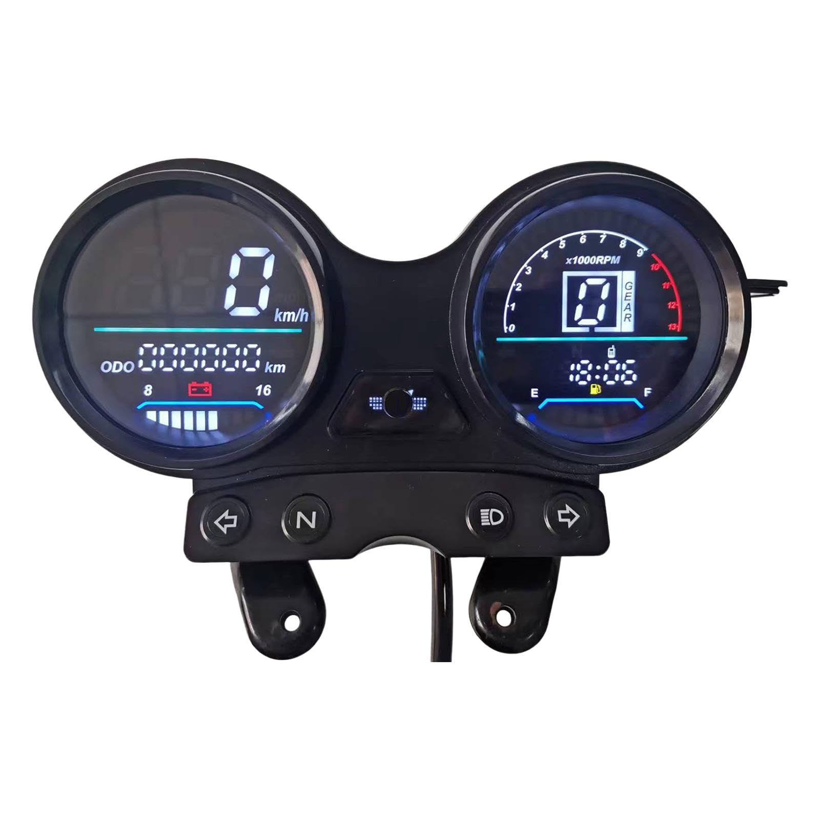 Digital Odometer Speedometer 12V for Ybr 125 Easily Install Replacement-image-30
