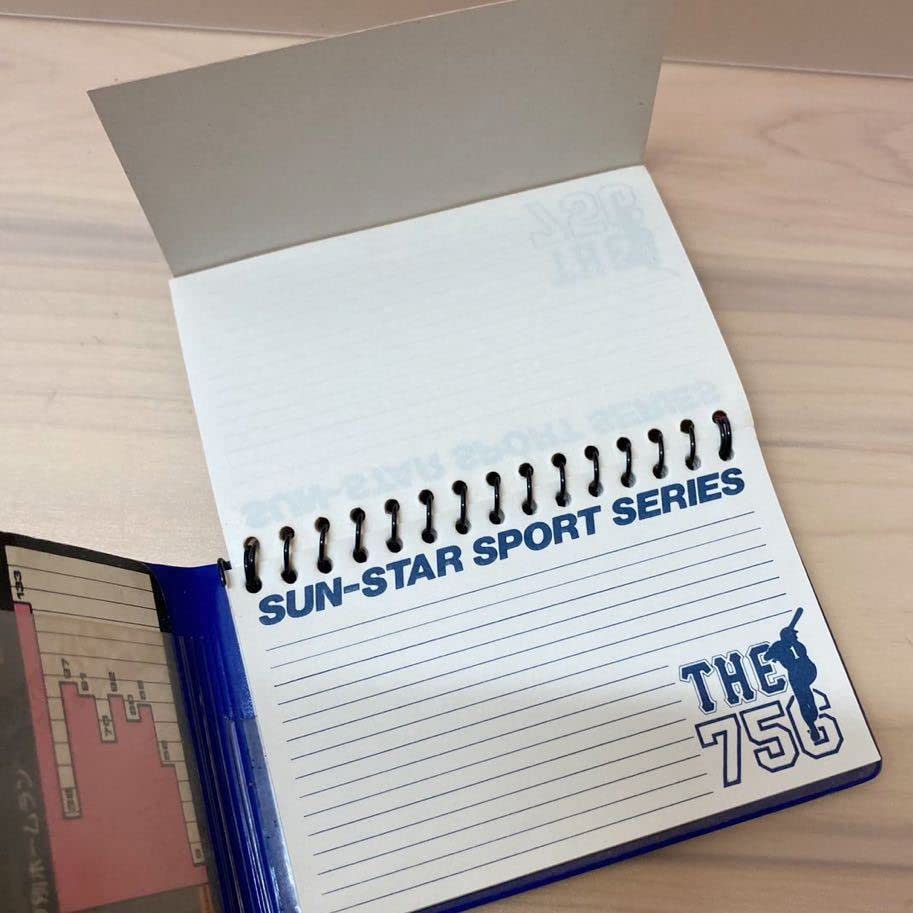 王貞治　756 ホームランデータ　ノート　未使用 Amazon | ！ 王貞治 756 ホームランデータノート プロ野球