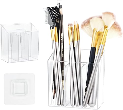 Miniatura 12 de Contenedores organizadores para montar en la pared, estante de especias para colgar en la pared, organizador adhesivo para refrigerador para baño,