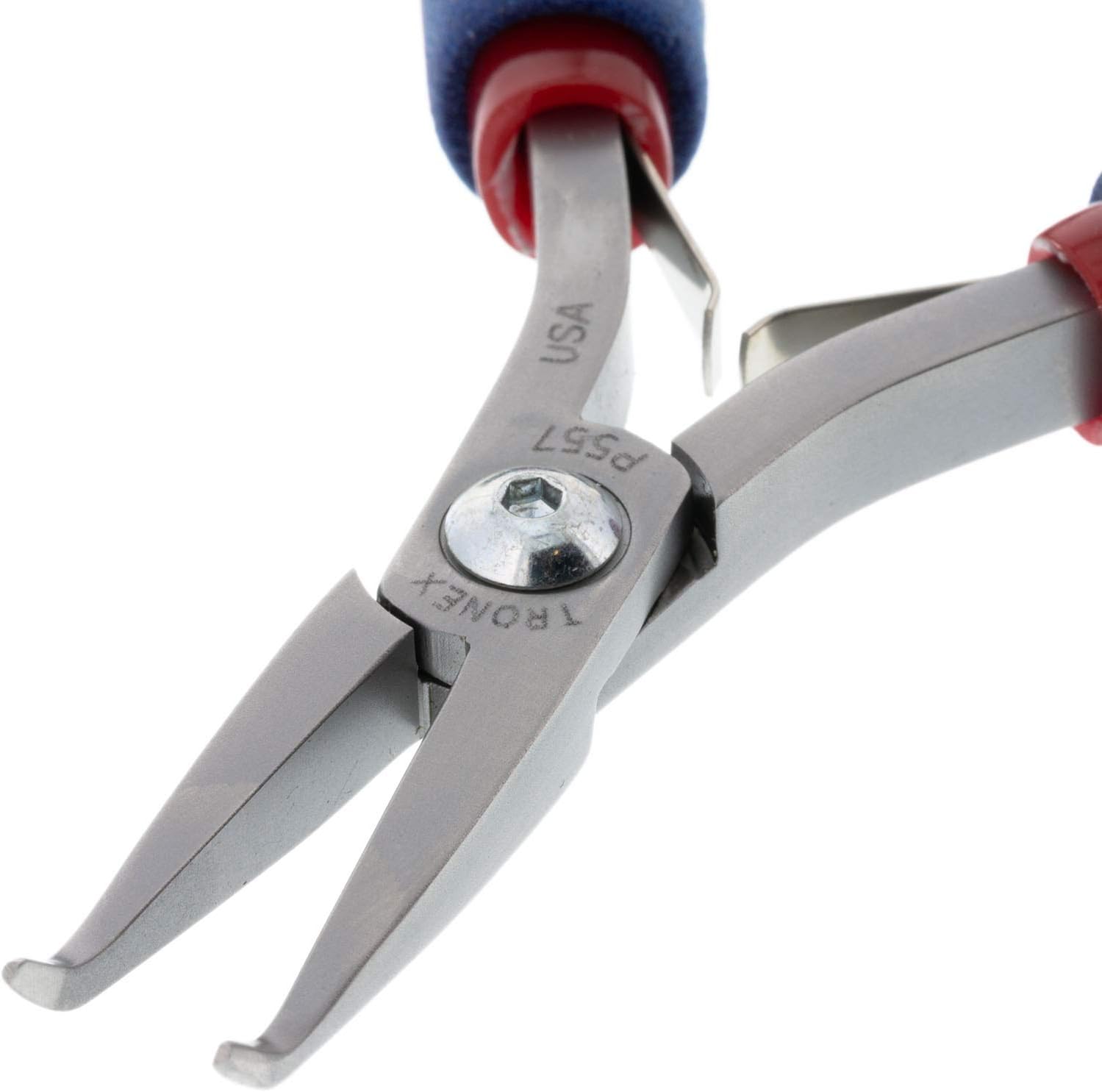 Pliers – Tronex Bent Nose 60° – Long Extra Fine Tips (Long Ergonomic Handles) • P757