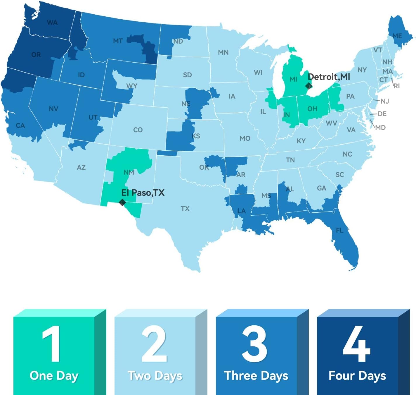 Detroit Axle - Front Left Strut for 2009-2013 Nissan Murano, 2010 2011 2012 Complete Driver Side Struts with Coil Spring Assembly Replacement