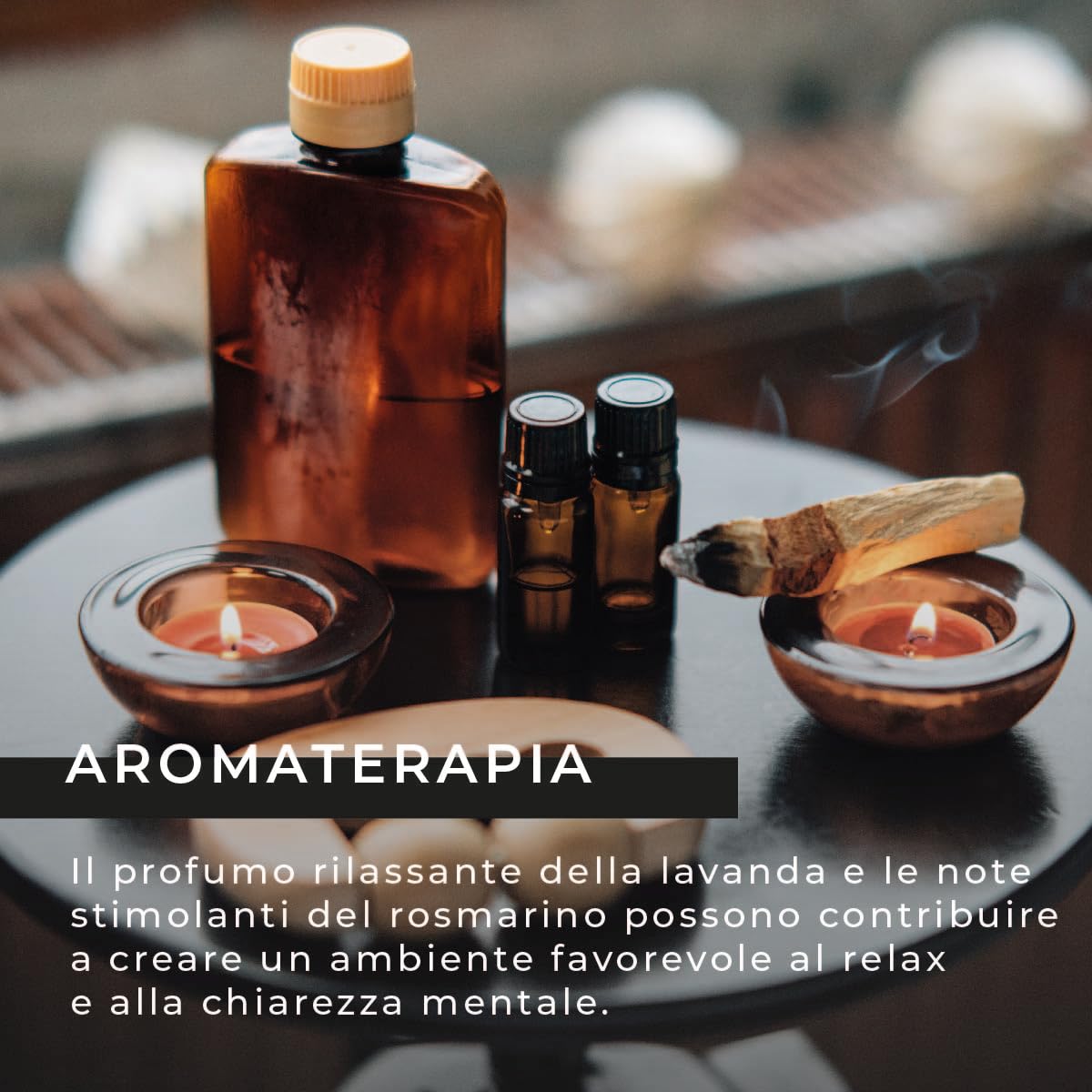 Olio di Massaggio Professionale 5000 ml | Olio di Mandorle Dolci, Rosmarino, Lavanda e Finocchio | Olio per il Corpo 5l