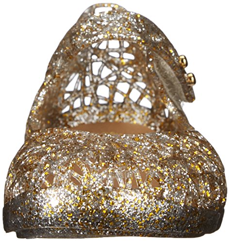 Mini Melissa Campana Zig Zag Vi Sp Bb Mary Jane Shoe (Toddler), Mixed Golden Glitter, 5 M Us Toddler #TOP1
