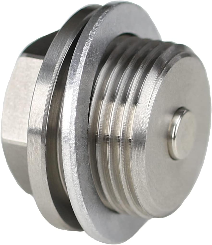 VOTEX - Made in USA - DP027 Stainless Steel Neodymium Magnetic Oil Drain Plug (M22 x 1.5 x 11MM)