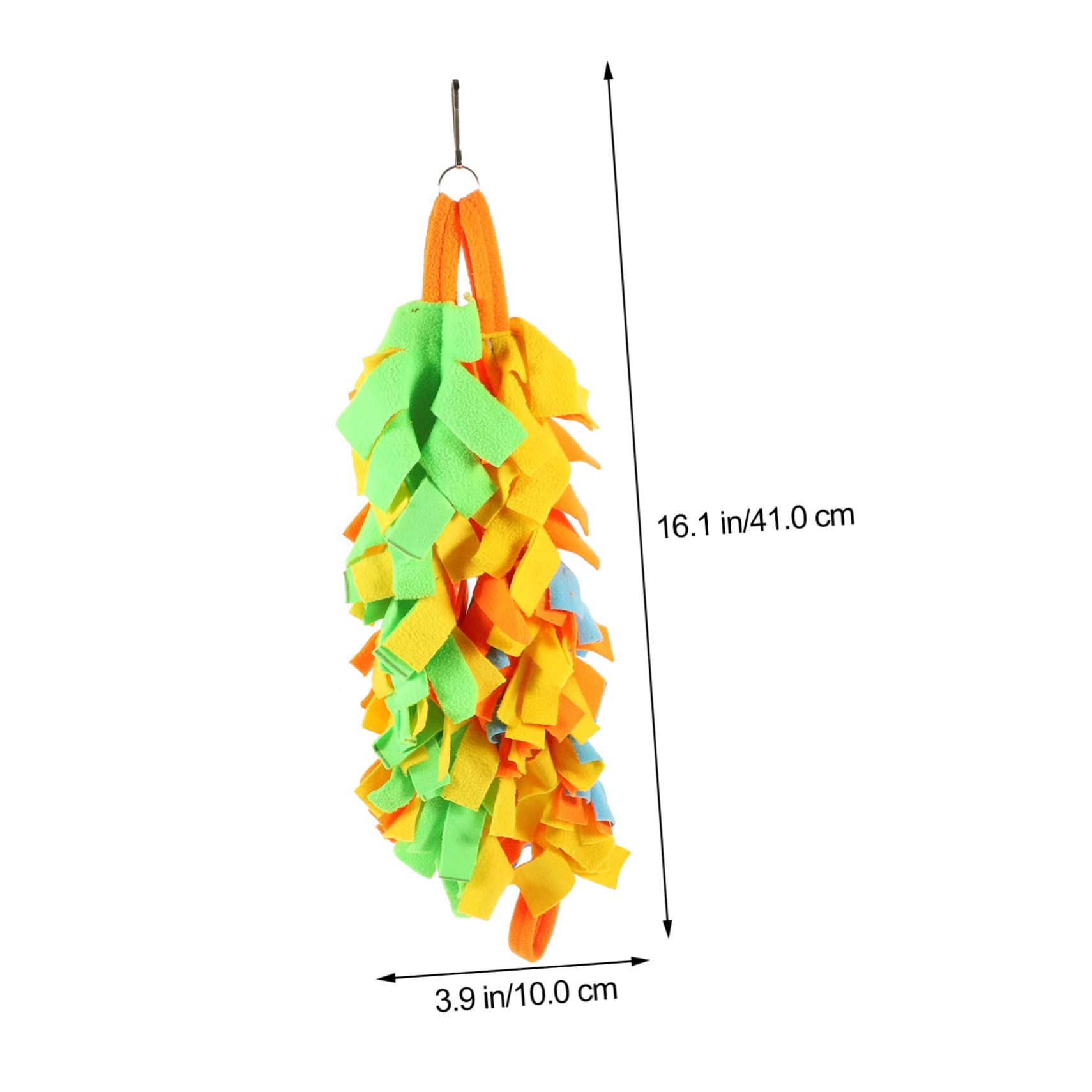 BESPORTBLE 10pièces Jouets à Mâcher pour Oiseaux Et Petits Animaux Balancement Suspendu pour Perruches Perroquets Et Hamsters Accessoire De Et Sûr