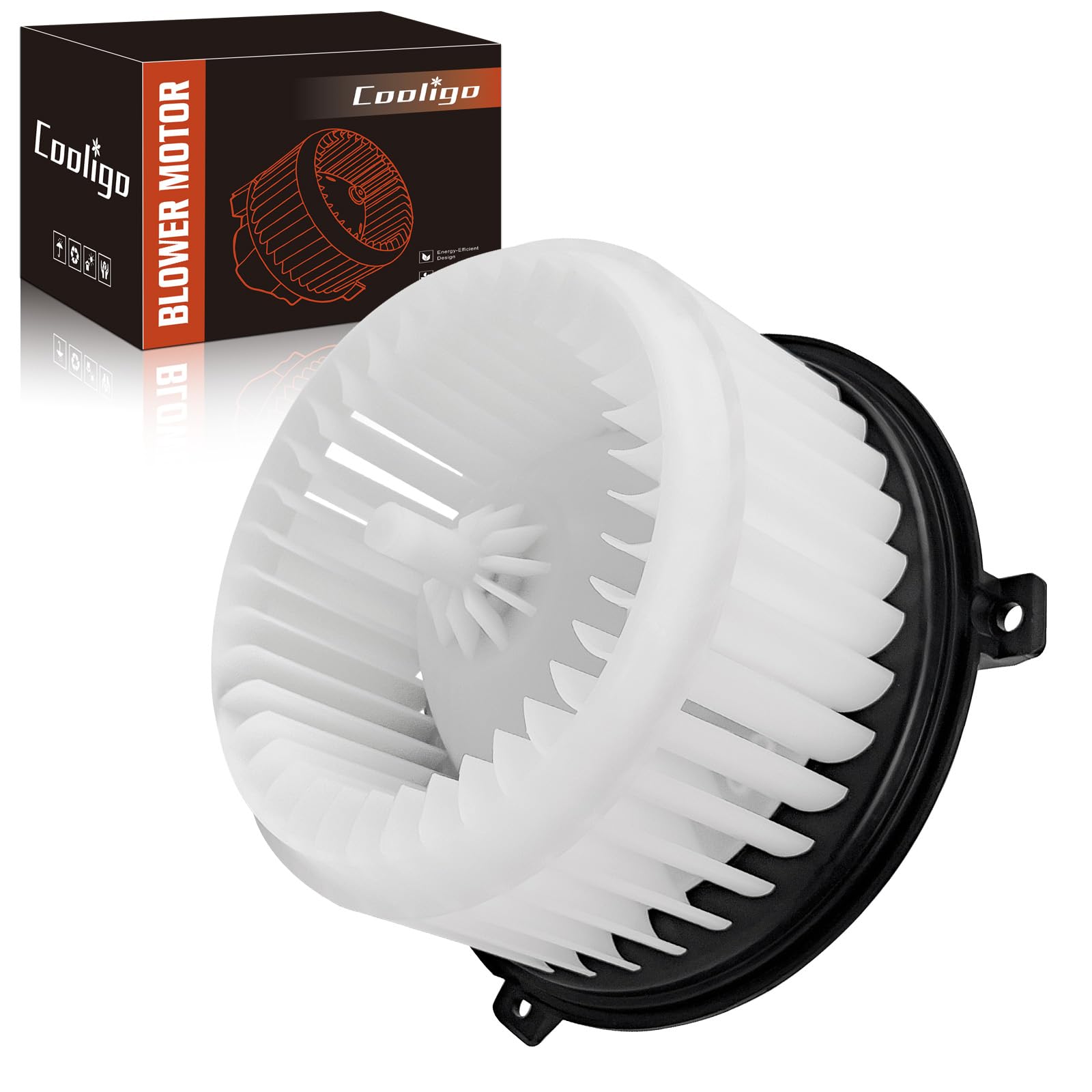 700309 COOLIGO AC Heater Blower Motor with Fan for Buick Encore 2013-2022 | Fit for Chevy Sonic 2012-2020, for Chevrolet Trax 2013-2022, Replaces 42777757, 95472959