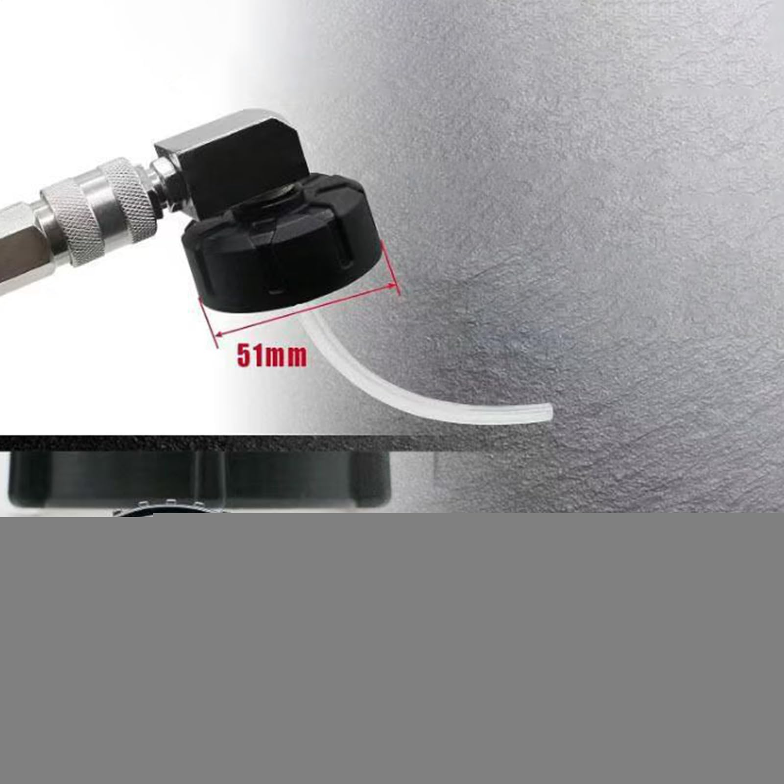 Generico Kit Sgonfiaggio Freni | Strumenti Sgonfiaggio Freni 3 Litri per | Cambio Olio,Attrezzo Veicoli Kit Riparazione Singolo Operatore per Principianti Professionisti Appassionati Auto