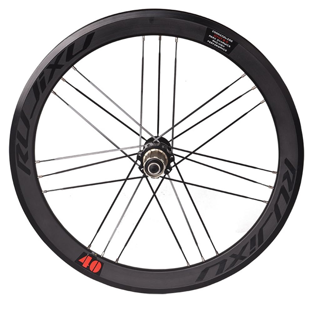 Amazon.co.jp: 20インチ折りたたみ自転車用ホイールセット 406/451リム