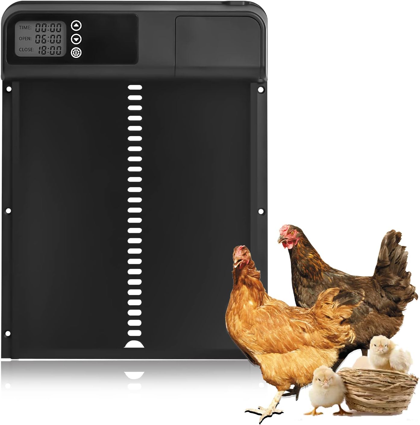 Automatic Chicken Coop Door,Aluminum Chicken Automatic Door