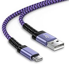 Samsung S23 USB Type C Cable Fast Charging Cord for Galaxy S23 Ultra/S22/S21/S24/S25/S25 Ultra/S26/S26 Ultra/S26+,10FT Long USB C to USB A Car Cord Fast Charging Android Phone for iPhone 17 16e 15 Pro