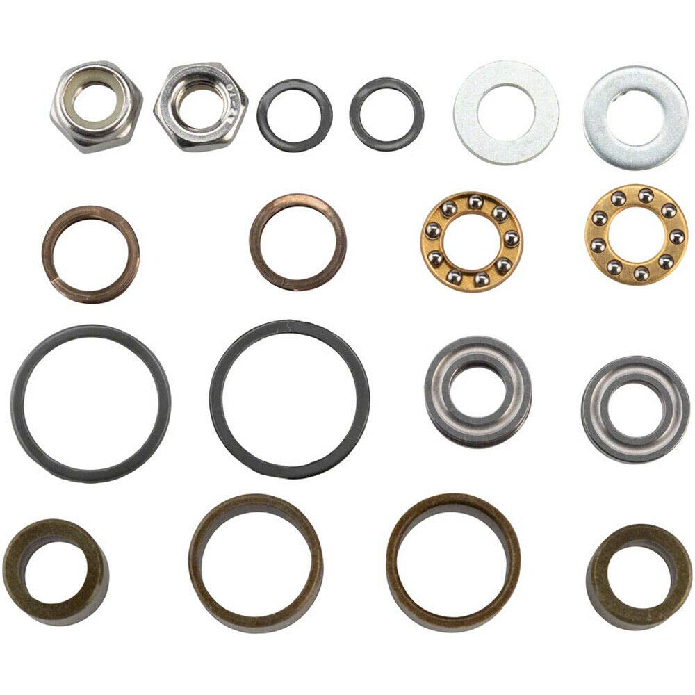 ht pedal service Components X2 Rebuild Kit | HT Pedals Rebuild Kit for S-X2 2017+ Lenkertasche, Fahrradtasche, Lenkertasche orange, color-black-black-magnet HT Leopard Pedals spare Colour:RDWH