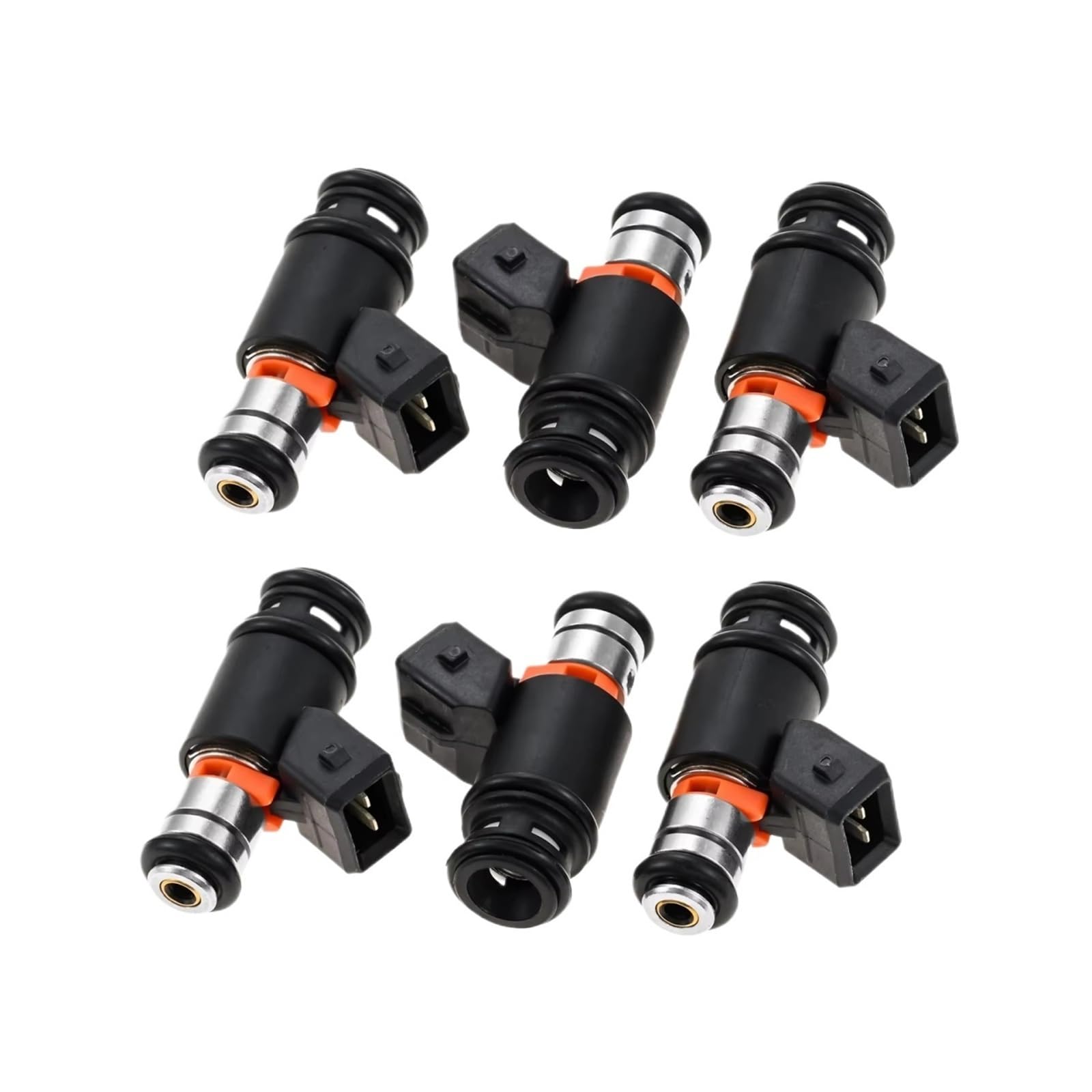etrol Fuel Injectors for Eurovan for Golf for Jetta for Wagon for 2.8L V6 1999 2000 01 2002 6 X IWP022 805000348303 021906031D Fuel Injectors