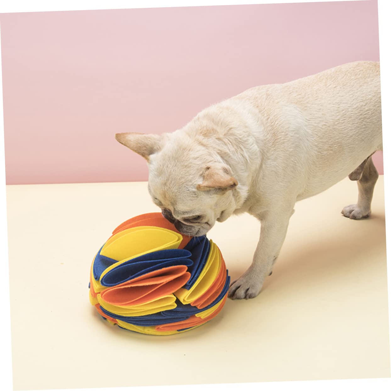 BESPORTBLE 3stücke Hunde-schnüffelspielzeug Langlebigem Naturkautschuk Interaktiver Futterball Für Langsames Fressen Fördert Gesunde Verdauung Und Destruktives Verhalten Vielseitig