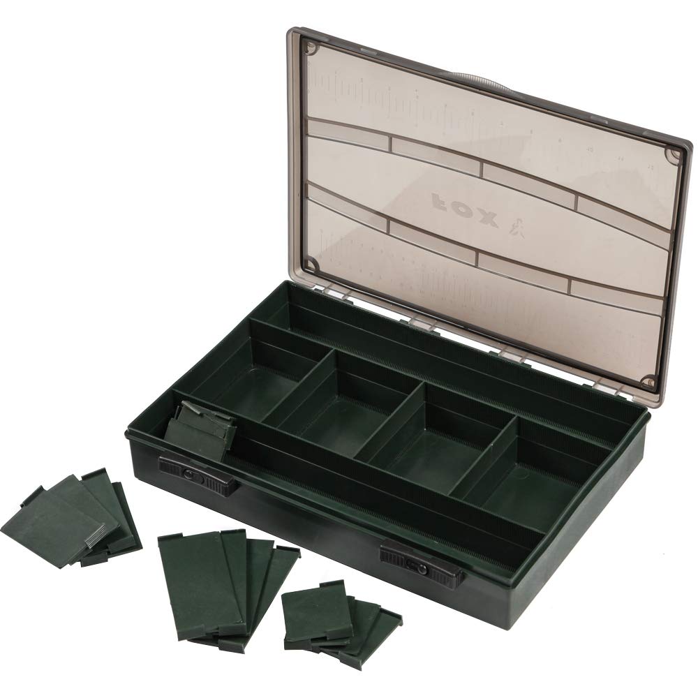 fox f box large double tackle box Single System Box 33 x 24 x 5 cm, Fish Box incl. Bauble Boxes, Fishing Sports & Outdoors It includes 3 large separators Korda Tackle Box Review –