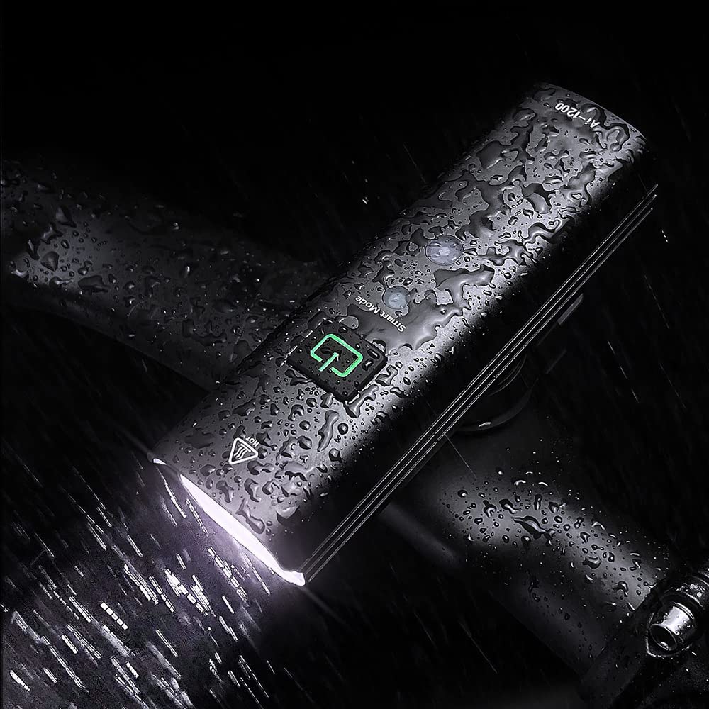 TIORU Bicicletta Bike Light BR 2000 AI 1200 Lumen Lumen Ad Alta Luminosità Multi-Funzione MTB Ciclismo Luci Anteriori di Sicurezza