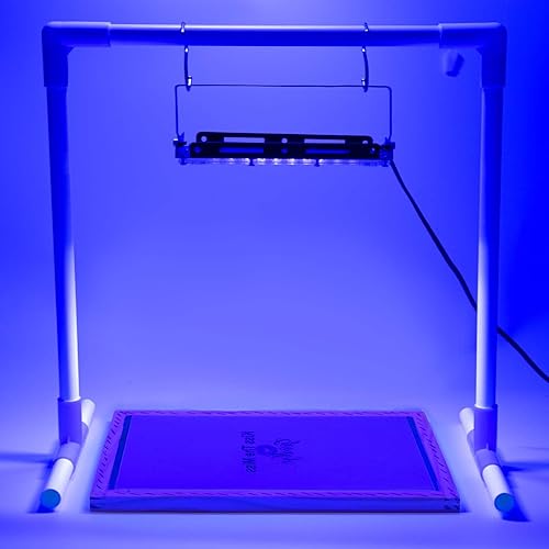 Miniatura 8 de Caydo 20W LED UV pantalla exposición exposición luz y soporte de luz 31 piezas kit de inicio de impresión de pantalla incluye 4 tamaños diferentes