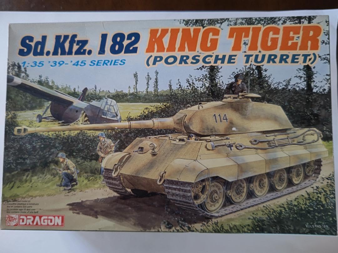 Amazon.co.jp: ドラゴン 1/35 KING TIGER PORSCHE TURRET : おもちゃ